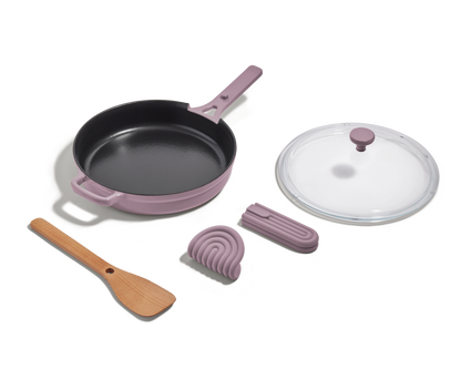 Cast Iron Always Pan in Lavender View 2