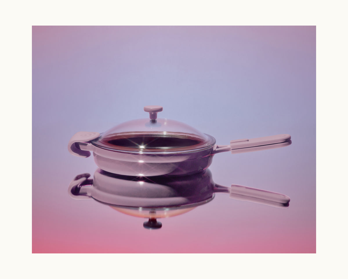 Cast Iron Always Pan in Lavender View 5