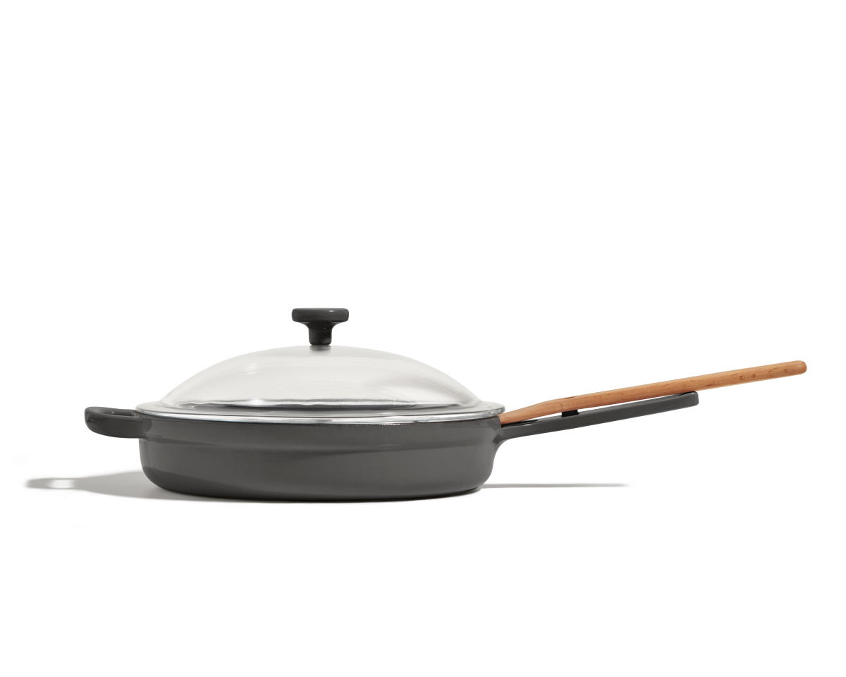 Cast Iron Always Pan in Char View 1