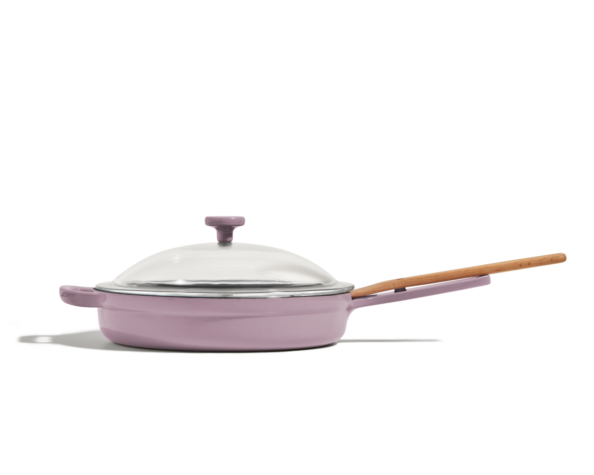 Cast Iron Always Pan in Lavender View 1
