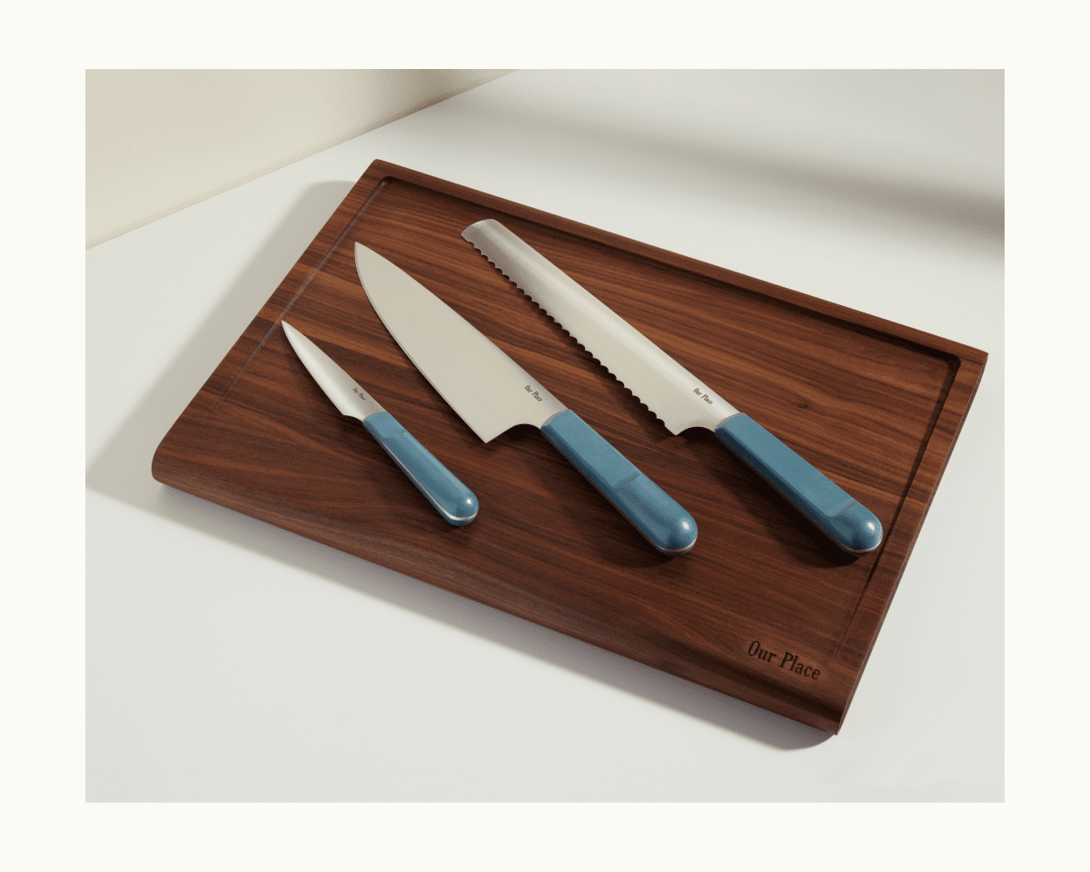 Everyday Chef's Knife in Blue Salt View 9
