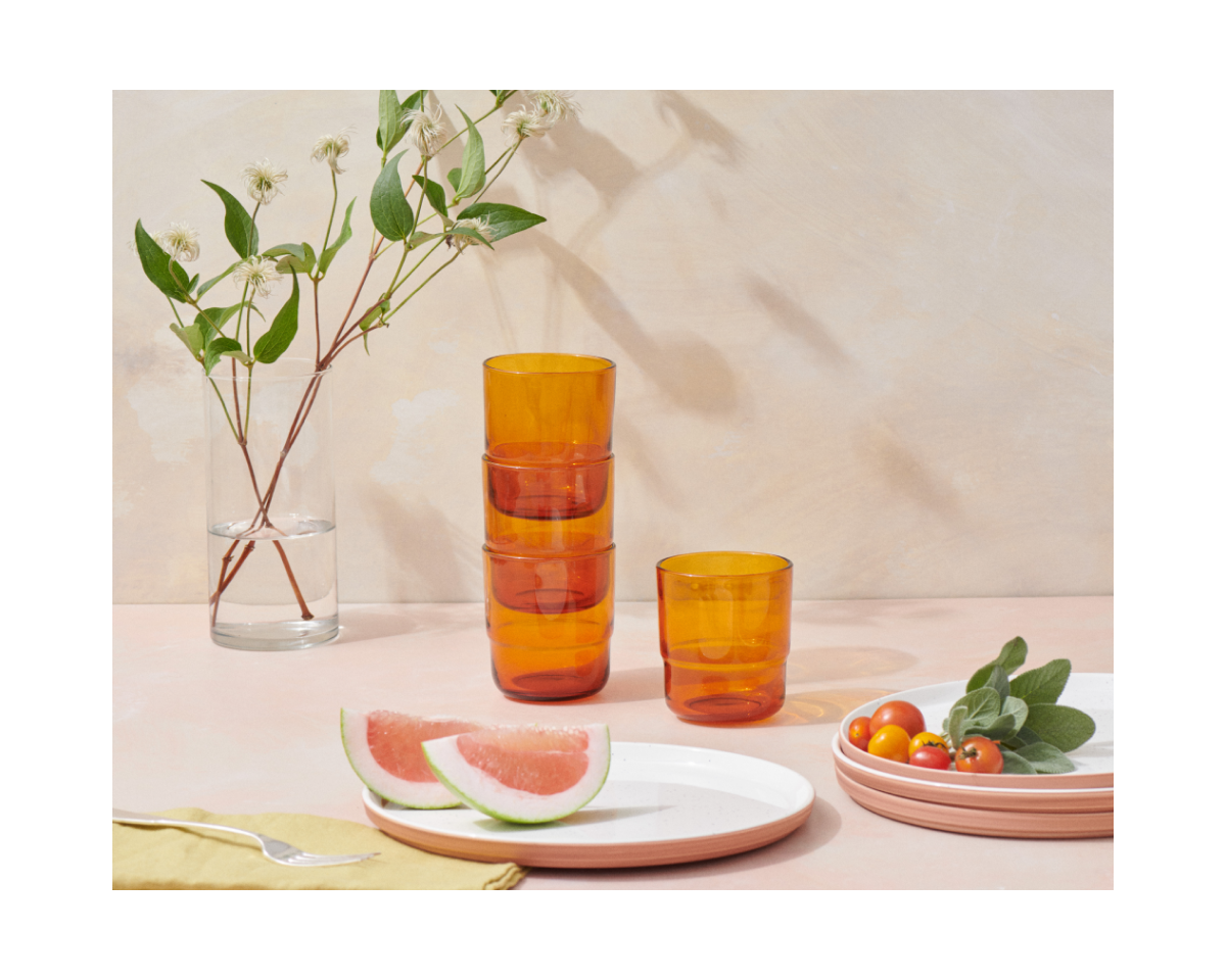 Drinking Glasses in Sunset View 6