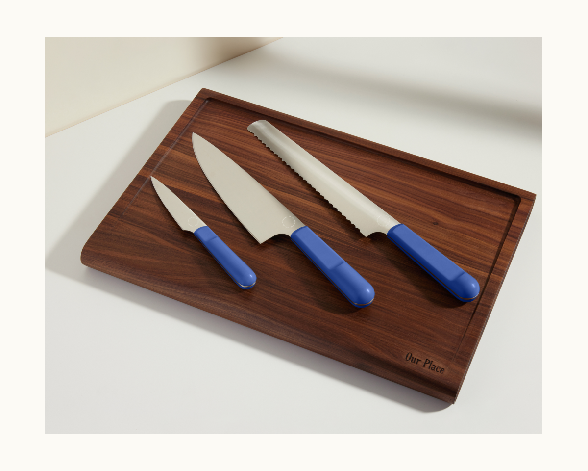 Knife Trio in Azul View 2