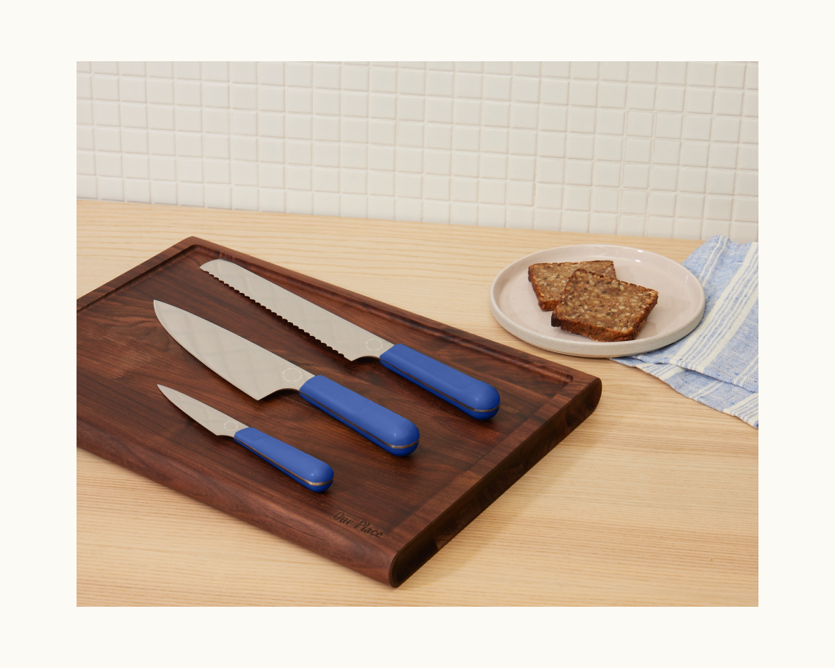 Knife Trio in Azul View 3