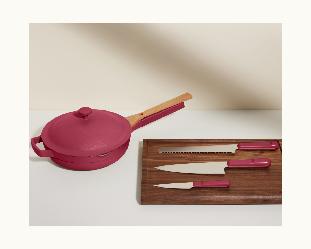 Knife Trio in Rosa View 8