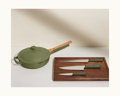 Knife Trio in Sage View 8