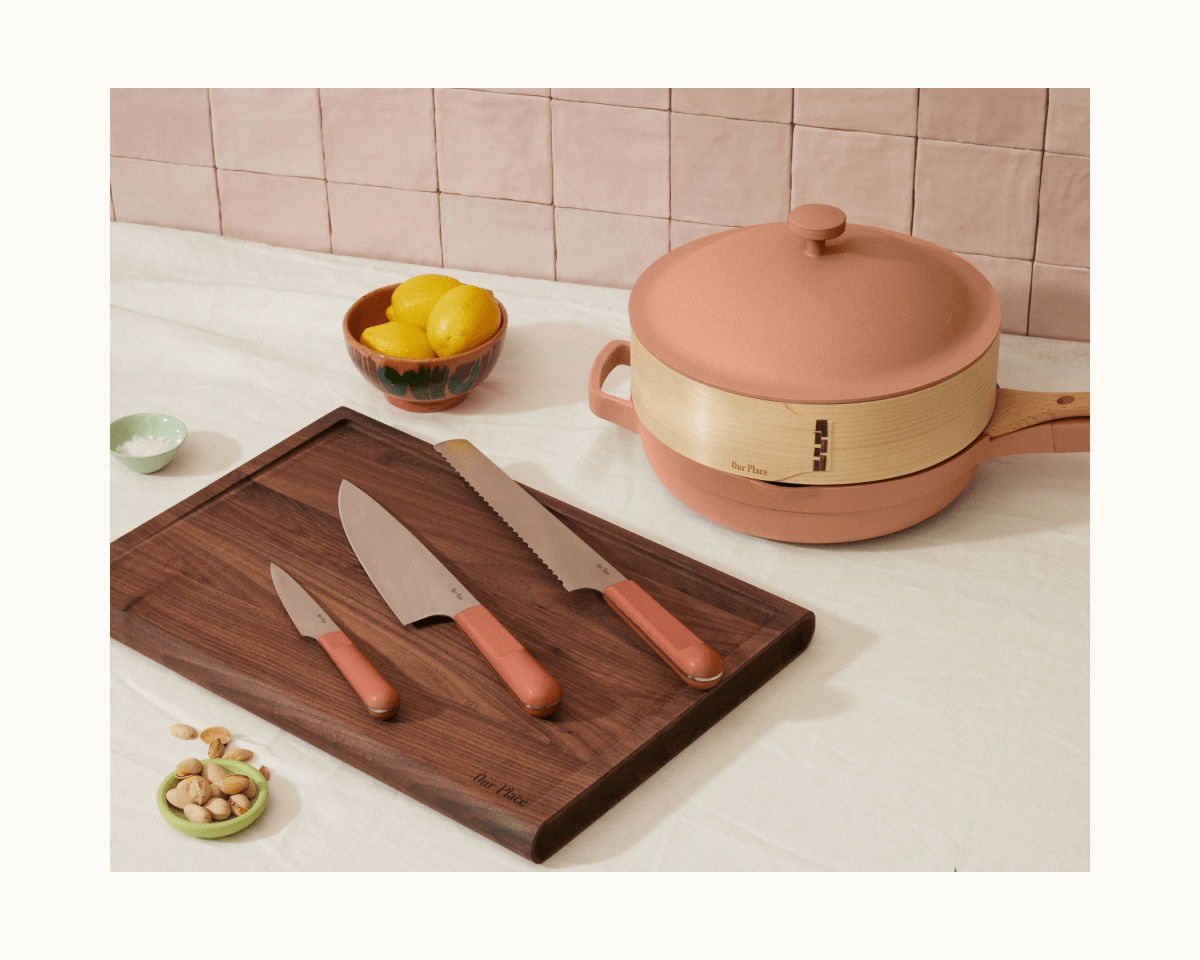 Knife Trio in Spice View 4