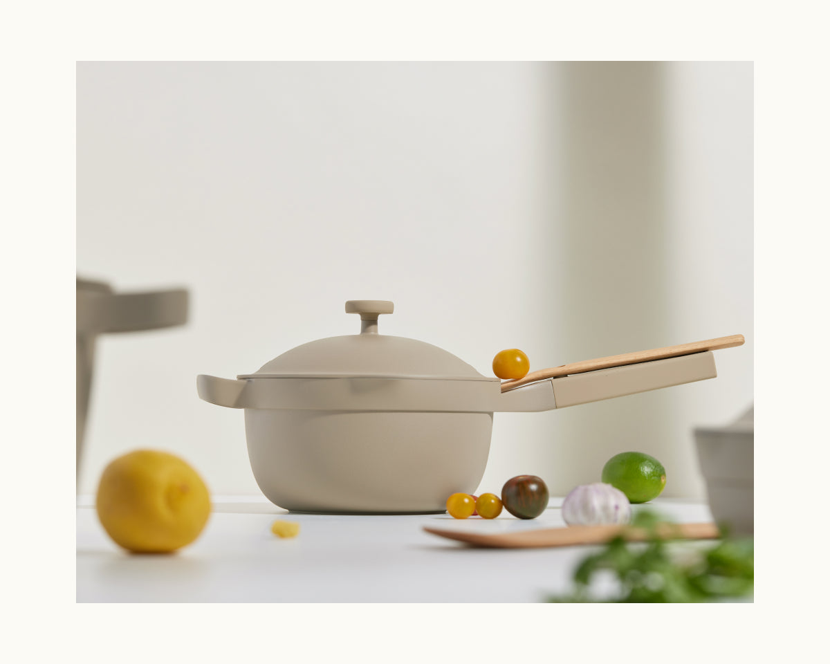 Mini Perfect Pot in Blue Salt View 4
