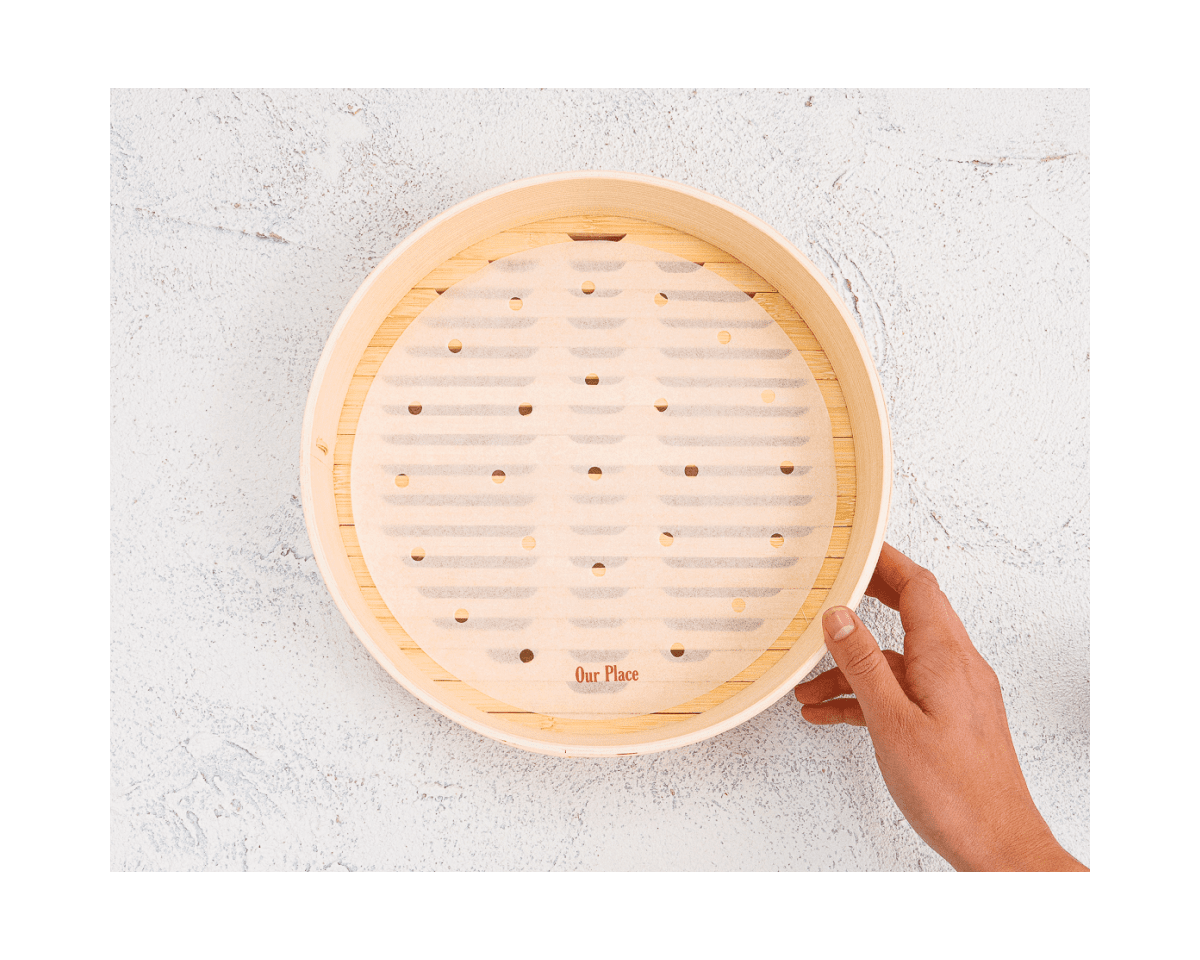Spruce Steamer Basket with Our Place liner
