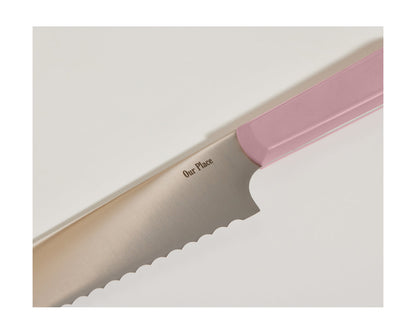 Serrated Slicing Knife in Lavender View 5