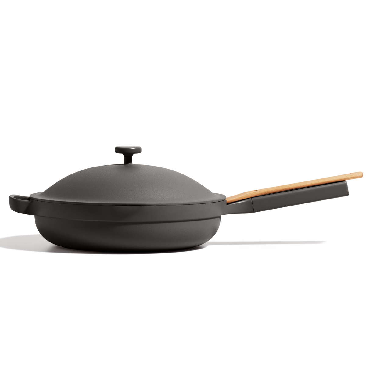 Black Large non toxic ceramic nonstick always pan