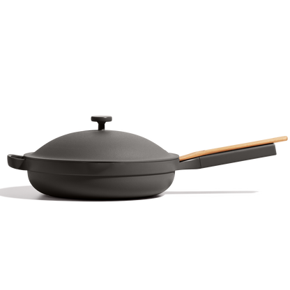 Black Large non toxic ceramic nonstick always pan
