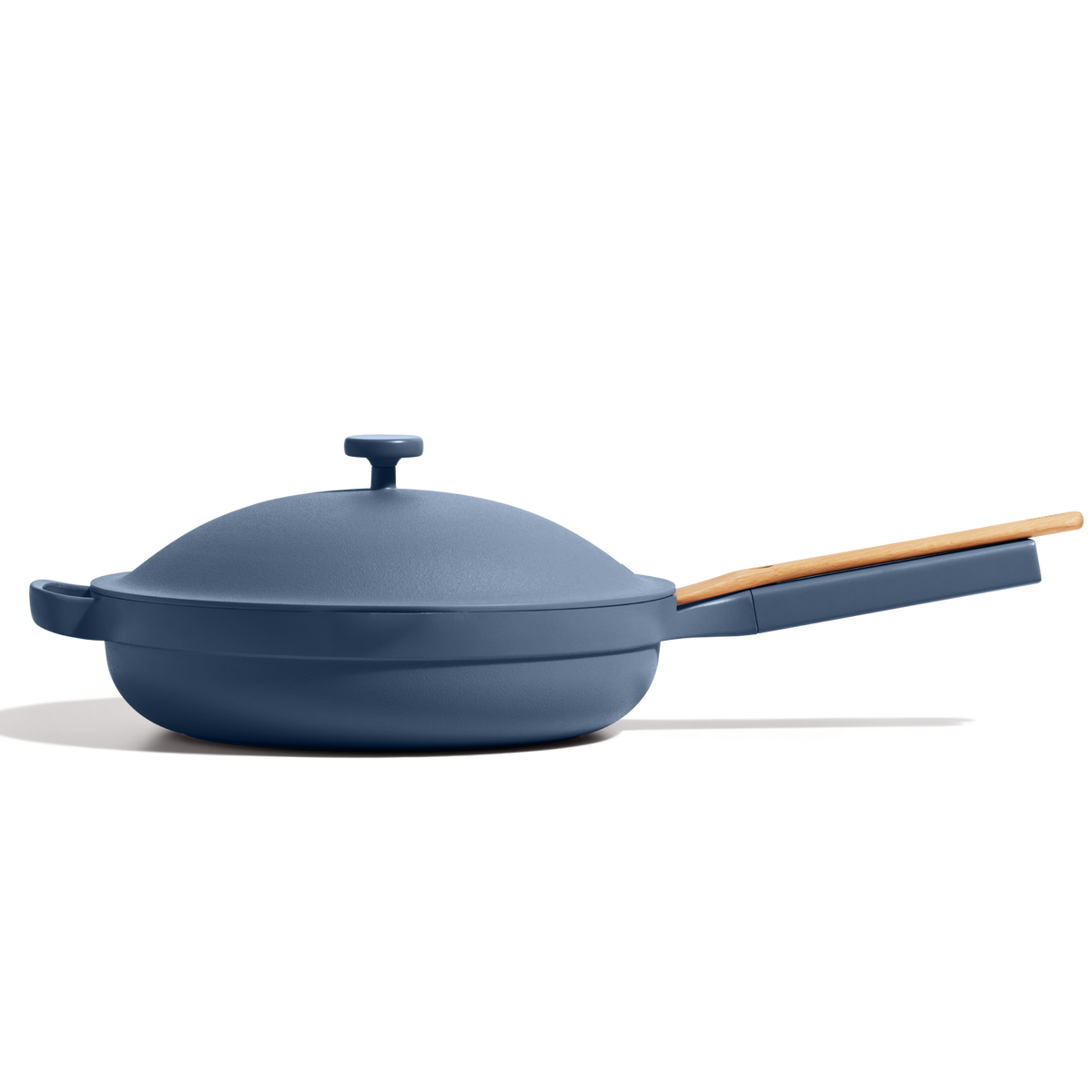 Blue Large non toxic ceramic nonstick always pan