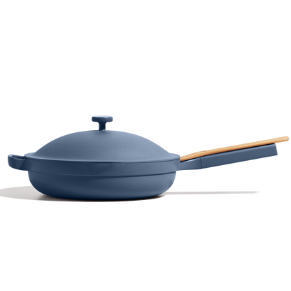 Blue Large non toxic ceramic nonstick always pan