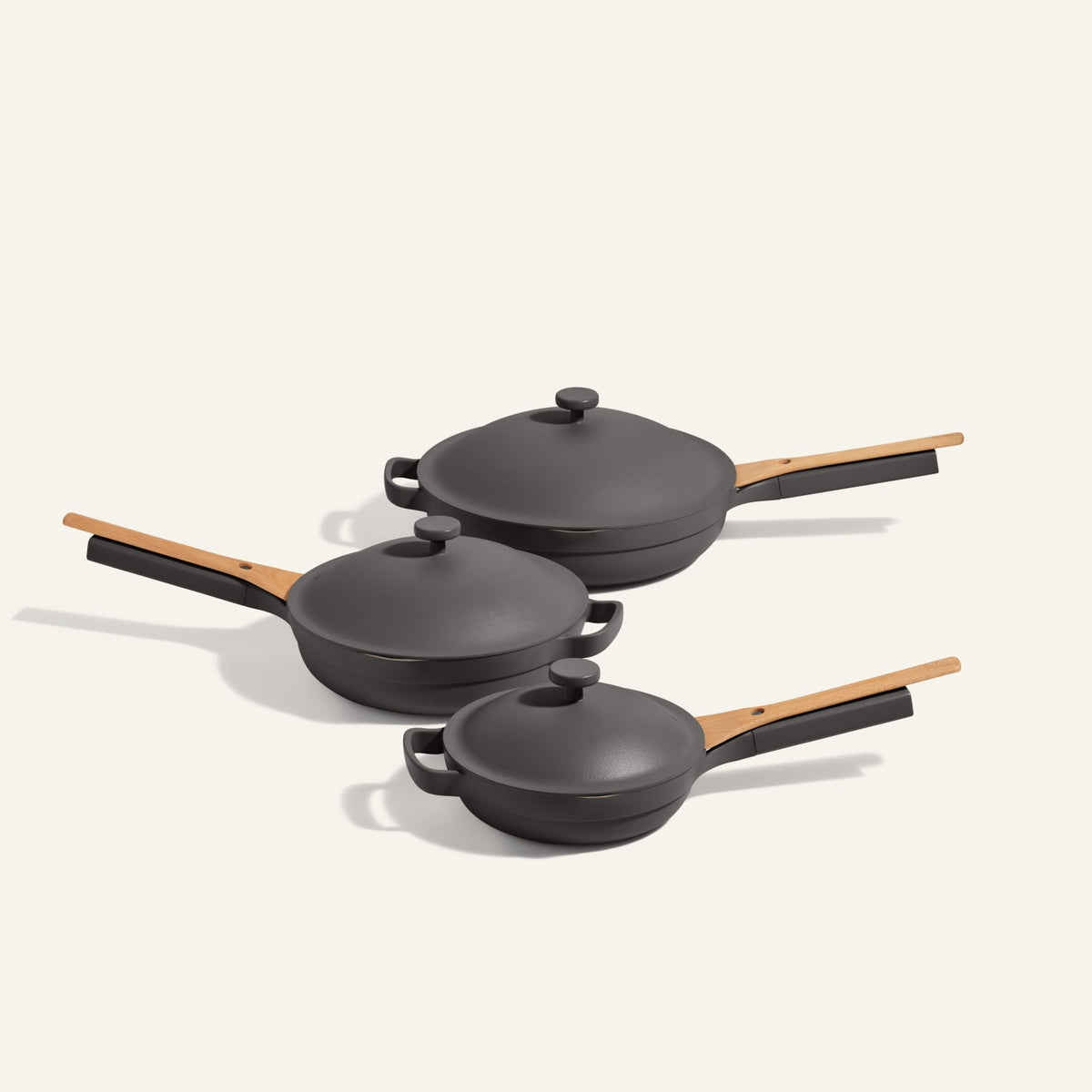 Black non toxic ceramic nonstick always pan mini non toxic ceramic nonstick always pan large non toxic ceramic nonstick always pan bundle