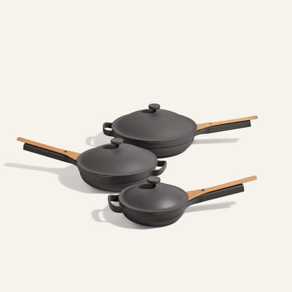 Black non toxic ceramic nonstick always pan mini non toxic ceramic nonstick always pan large non toxic ceramic nonstick always pan bundle